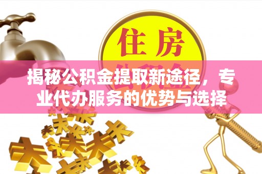 冀州揭秘公积金提取新途径，专业代办服务的优势与选择