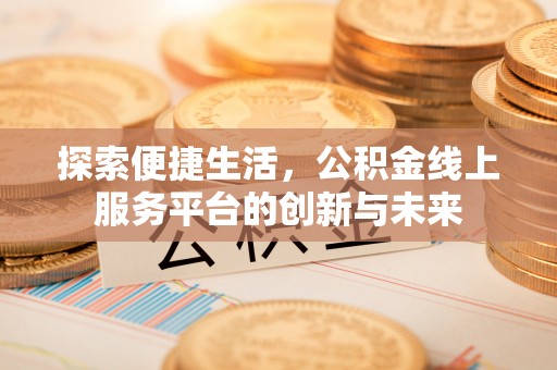 冀州探索便捷生活，公积金线上服务平台的创新与未来