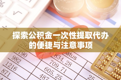 冀州探索公积金一次性提取代办的便捷与注意事项